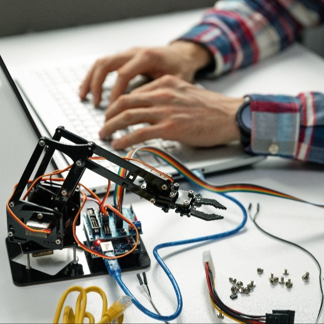 engineer working on robotics automation project-1-2